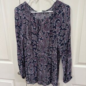 Large Lucky Brand blouse